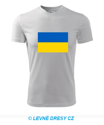 Tričko s ukrajinskou vlajkou