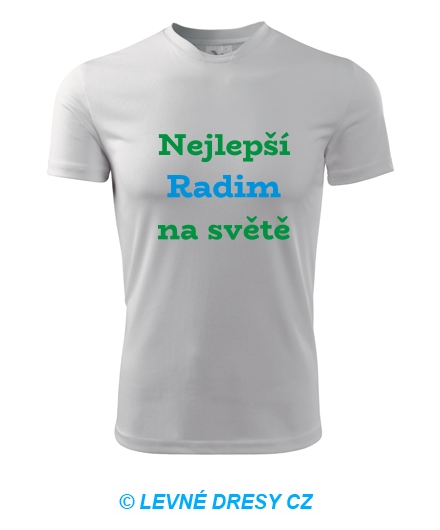 Tričko nejlepší Radim na světě