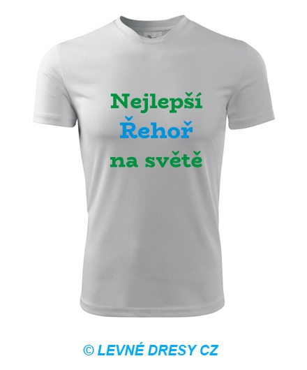 Tričko nejlepší Řehoř na světě