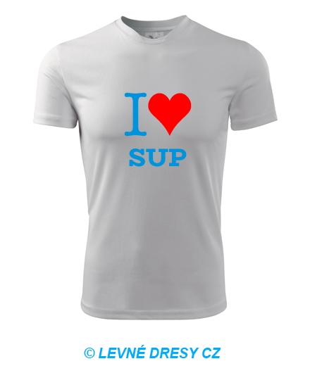 Tričko I love SUP
