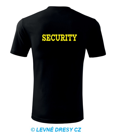 Tričko Security pánské
