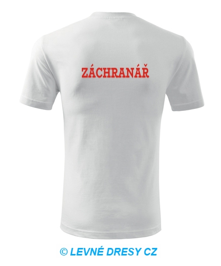 Tričko Záchranář pánské