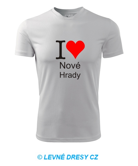 Tričko I love Nové Hrady