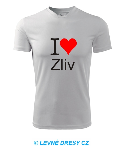 Tričko I love Zliv